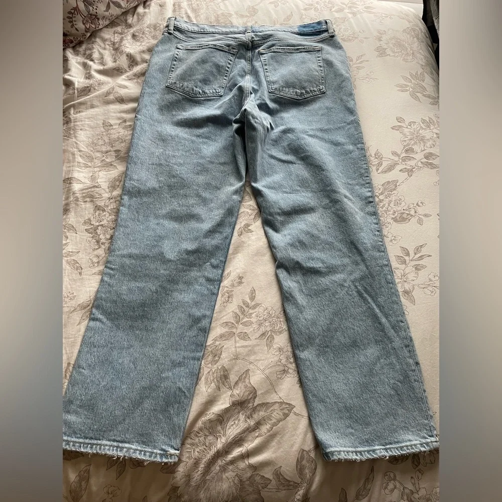 Abercrombie & Fitch Light Blue Women Jeans - Picture 8 of 10